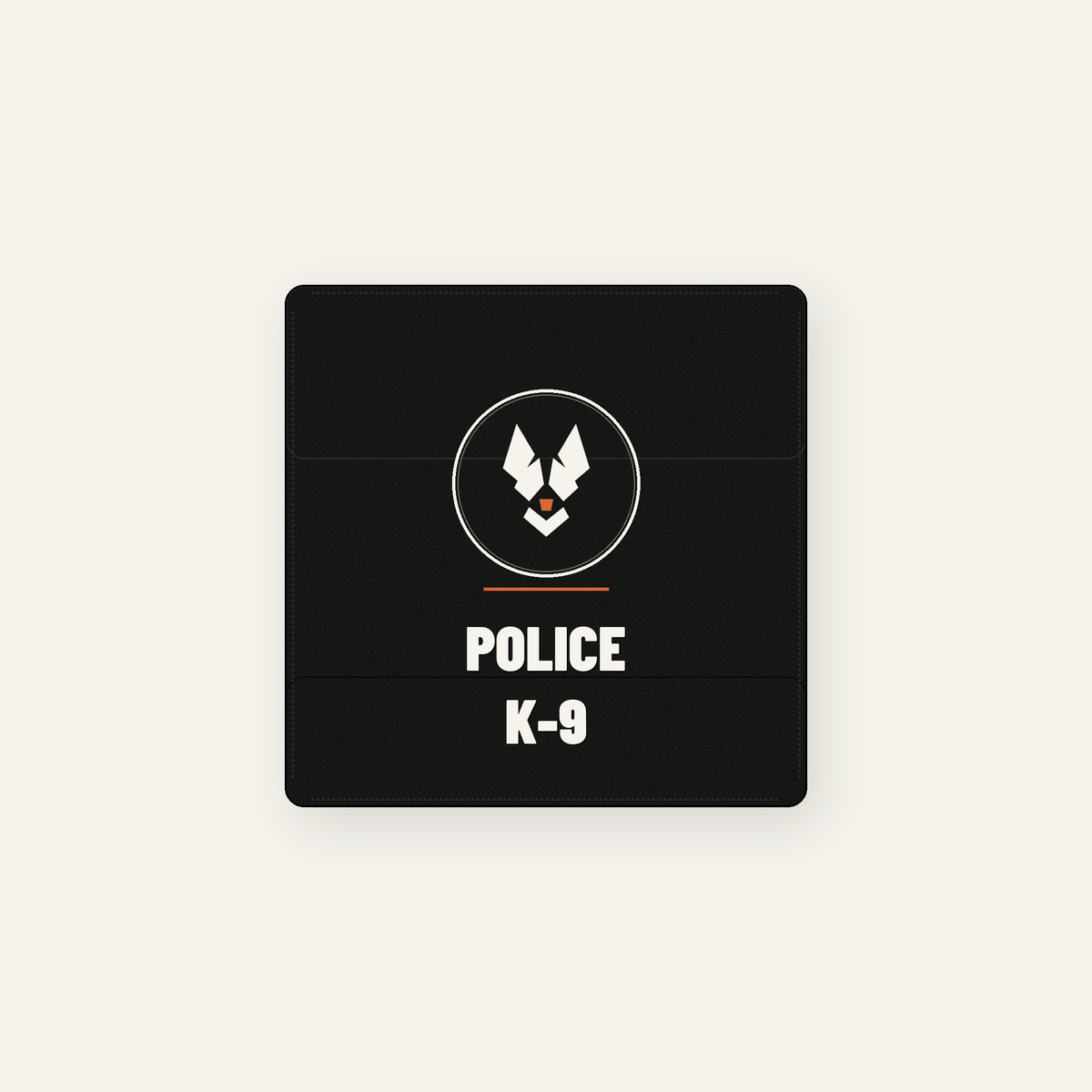 Signal Patch: Police K-9 — 2.75" x 2.75"