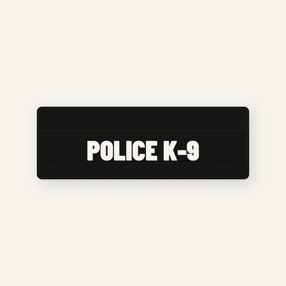 Signal Patch: Police K-9 — 4.5" x 1.5"