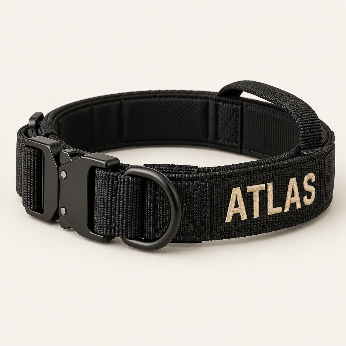 Control 2-Inch Tactical Dog Collar with Handle