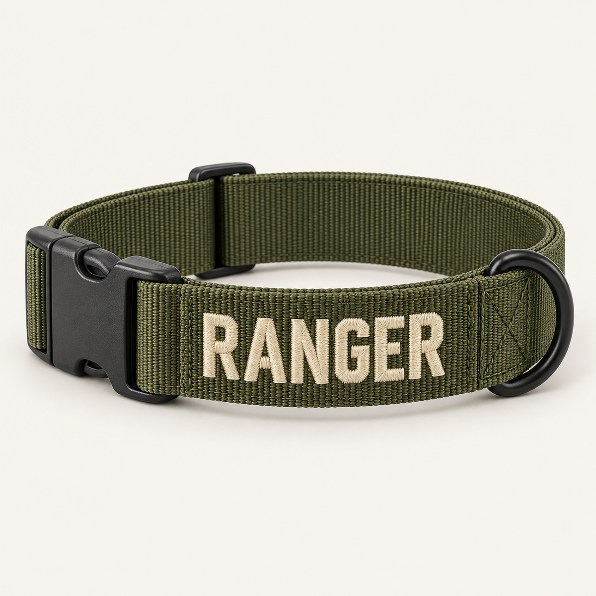 Everyday 1-Inch Personalized Dog Collar