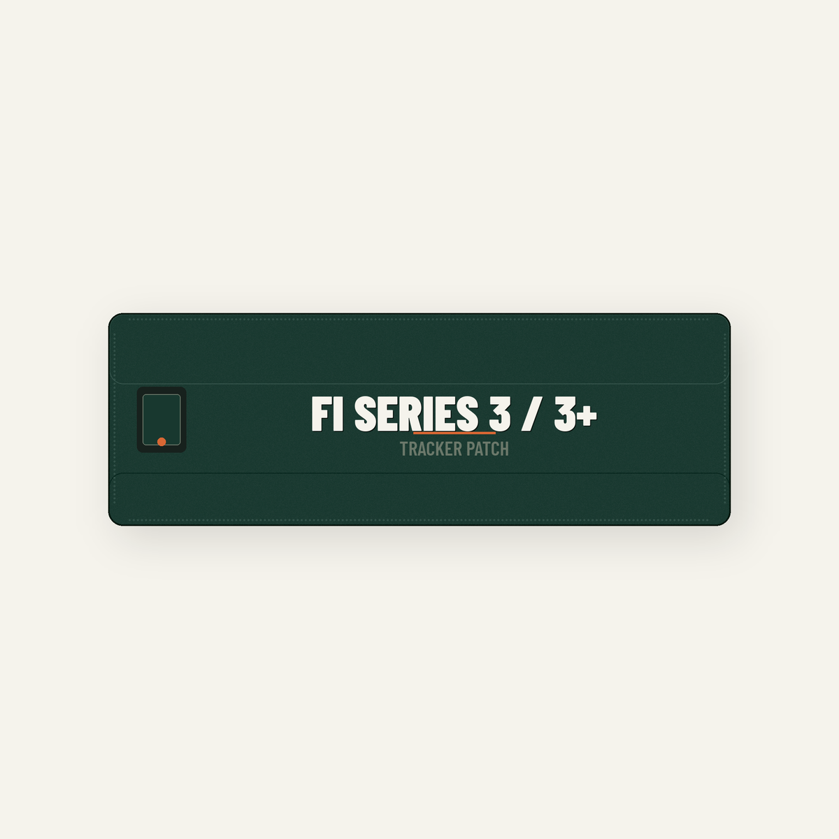 Fi Series 3/3+ Tracker Patch — 4.5 × 1.5 Inch