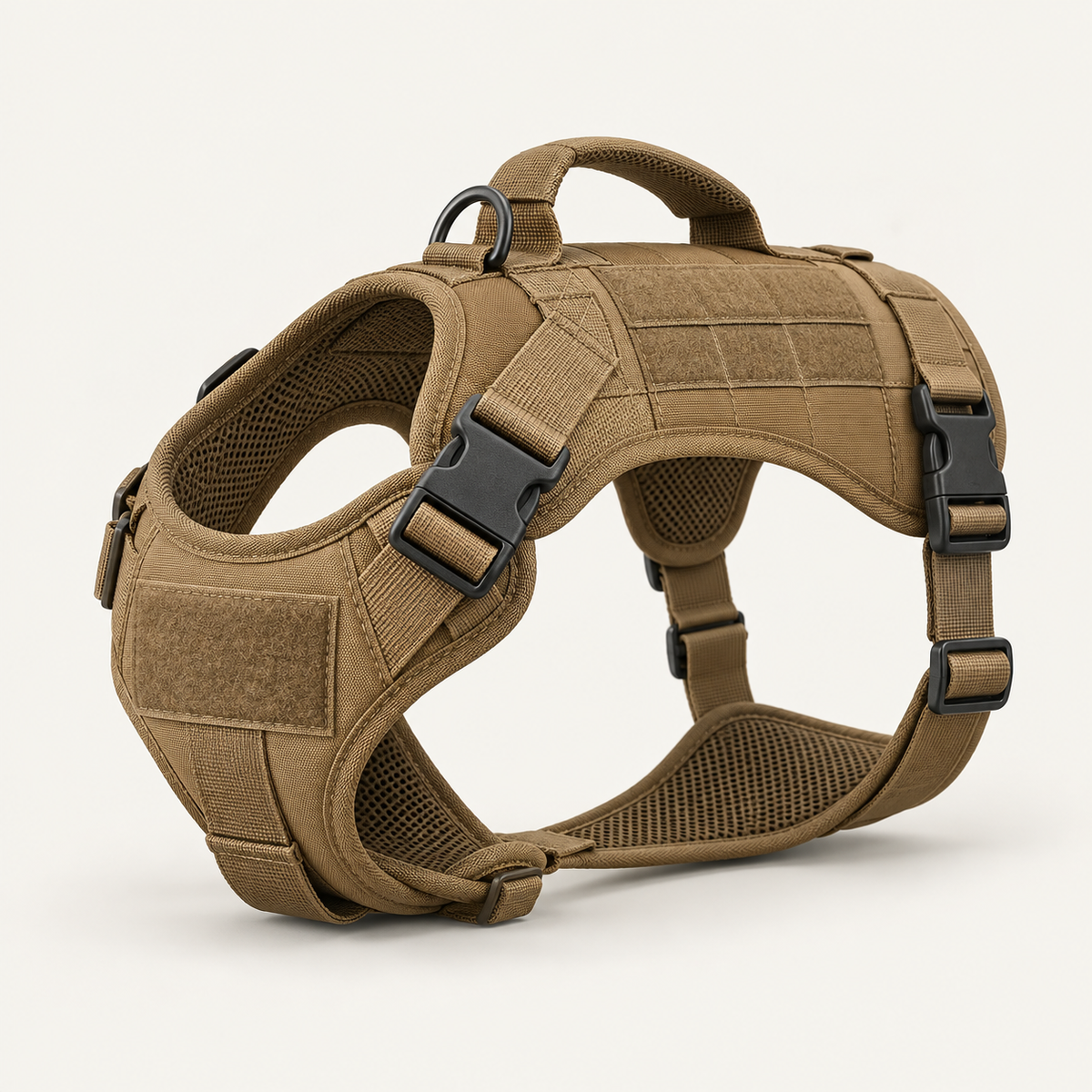 Scout Tactical Dog Harness — Metal or Polymer Buckle