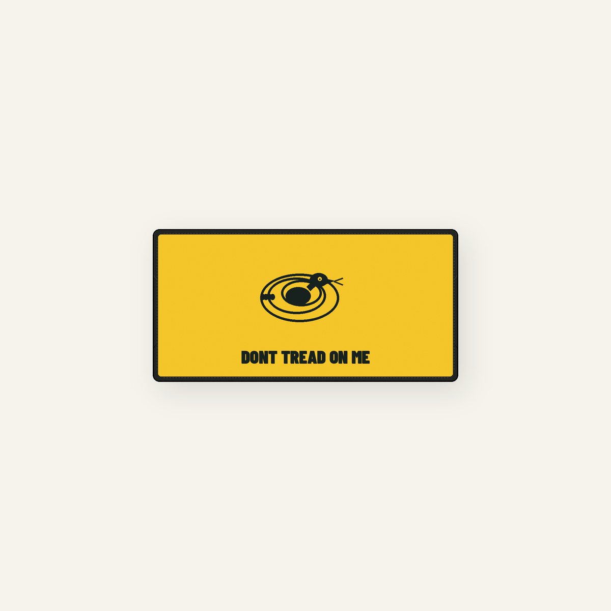 Signal Patch: Gadsden Flag — 2" x 1"