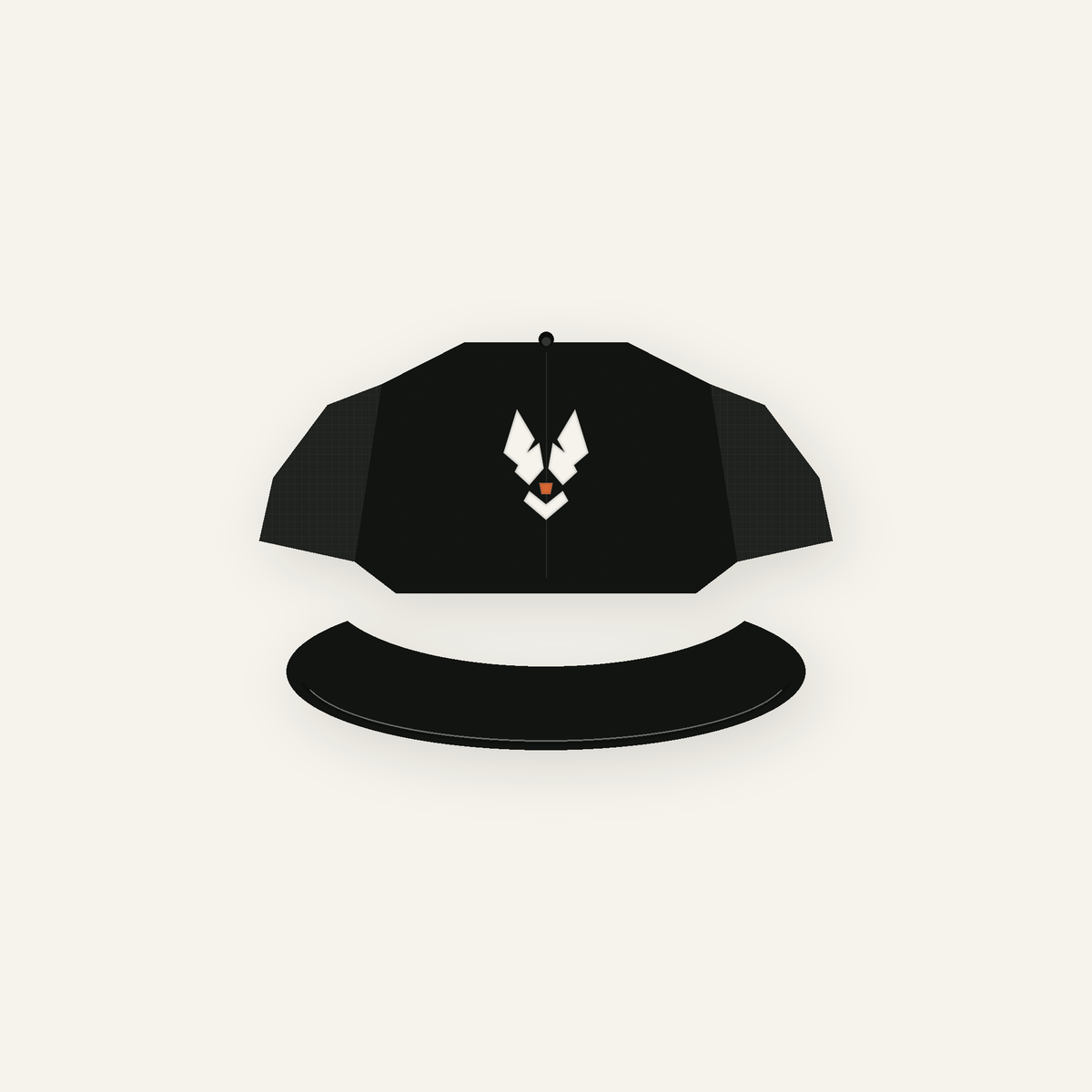 TacticalBark Blackout Dog-Head Trucker Hat