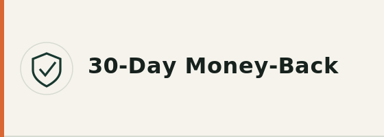 30-Day Money-Back